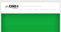Desktop Screenshot of grhlogisticsnic.com